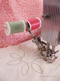 how to use the two thread embroidery attachment sewing machine repair viking sewing machine sewing machine accessories