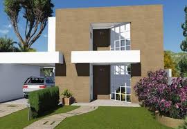 Plano de casa con terreno de 6 mts de frente x 20 de fondo. Casas De Dos Pisos Y Tres Dormitorios