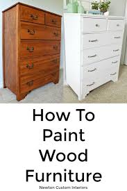 Learn How To Upcycle Your Old Wood Furniture With This Detailed How To Paint Wood Furnitur White Painted Furniture Painting Wood Furniture Repainting Furniture