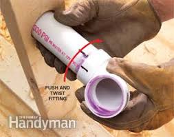 Oct 03, 2020 · how to fix a leak in a pvc fitting without cutting it out turn off the water supply. How To Glue Pvc And Join Plastic Pipe Diy Family Handyman