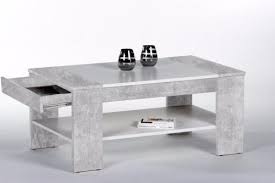 Table de jardin grise mange debout et 4 chaises hautes en aluminium 29990 alice s garden salon de jardin en aluminium table 8 places textilène fauteuil babette table basse blanche et grise foncée l 90 x p 45 x h 387 cm. Table Basse En Bois Gris 100 Cm Avec Tiroir Modele Berlin