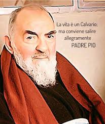 Caro padre Pio aiutami tu nelle mie difficoltà quotidiane.