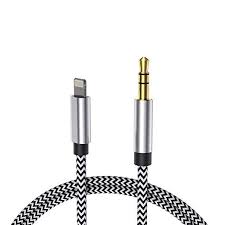Iphone 4s iphone 4 aux ses kablosu beyaz 3 pin. Amazon Com Aux Cable For Car Hzmirzk Aux Cord Compatible With Iphone 7 8 X Xs Xr Ipad Ipod 3 5mm Male Aux To Car Stereo Or S Headphone Audio Adapter Adapter