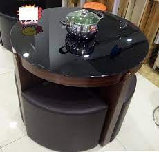 Plus a bench with a hinged seat can double as storage in your small space. Nano Dining Table Betterhomeindia Compact Four Seater Dining Set Ahmedabad Small Dining Table Ahmedabad