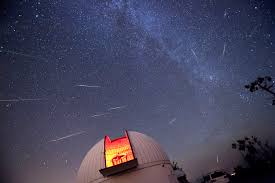 These meteors are caused by streams of cosmic debris called meteoroids entering earth's atmosphere at extremely high speeds on parallel trajectories. Spaceweather Com 2010 Perseid Meteor Shower Photo Gallery Page 5