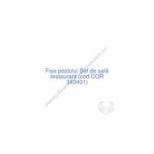 Austrului nr.1, parter, angajeaza lucrator bucatarie. FiÈa Postului Èi FiÈÄ De Evaluare A PerformanÈelor Individuale Pentru Ajutor BucÄtar Cod Cor 941101