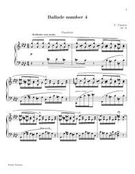Op 38 Ballade No 2 Free Sheet Music By Chopin Pianoshelf
