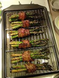 Bacon Wrapped Caramelized Sesame Asparagus Video
