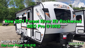 Maybe you would like to learn more about one of these? Zoomers Rv New 2021 Forest River Rv Rockwood Geo Pro G19rd Stock 3002 Youtube