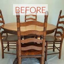 Distressed black painted furniture is the perfect black finish for any home style. 9 Dining Room Table Makeovers We Can T Stop Looking At Hometalk