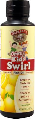 Barlean S Omega Pals For Kids Lemonade 8 Oz Kids Lemonade Lemonade Fish Oil