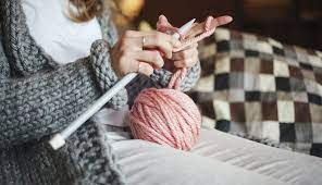 Knitting is a method by which yarn is manipulated to create a textile or fabric; Knitting Is Back Learn How To Knit