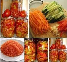 салат из огурцов 3 кг с луком на зиму Vkusnejshij Salat Na Zimu Ingredienty 1 1 Kg Kapusty 2 1 Kg Morkovi 3 1 Kg Luka 4 1 Kg Bolg Perca 5 1 Kg Pomidorov 6 Kulinariya Pitanie Recepty Eda