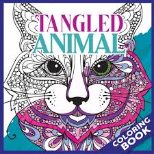 Tangled Animal Coloring Book: An Adorable Coloring Page For Kids and Adults  With Unique Animals Illustrations of Flowers and More : Ebony Hancock: ...