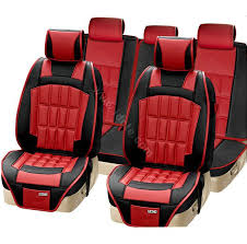 Black And Red Leather Car Seat Covers Click To Close This Picture Carseat Cover Car Seats Seat Covers