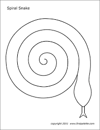 This is a place where i share my love for mandalas, and get free designs daily. Spiral Or Coiled Snake Template Free Printable Templates Coloring Pages Firstpalette Com