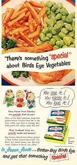 Birds Eye Veggie Mac And Cheese Nutrition Illustrated 1953 Food Ad Birds Eye Frozen Vegetables With Retro Kids Food Ads Vintage Recipes Retro Recipes