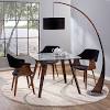Take our evedal floor lamp with glass lampshade, for. 1