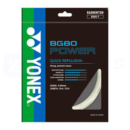 Cước Yonex BG 80 Power và Exbolt 68