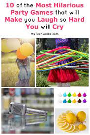 Even if you have a family full of people who never pick up controllers, there are some awesome party games out there that are perfect for the holidays. 10 Of The Most Hilarious Party Games For Teens Dinner Party Games Funny Party Games Dance Party Games