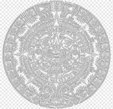 If you are using mobile phone, you could also use menu drawer from browser. Aztec Calendar Stone Coloring Book Mandala Drawing Aztec Adult Mandala Idea Png Pngwing