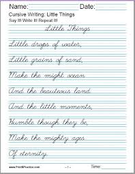 In the hustle and bustle of a hectic school day, cursive writing often gets short shrift. 50 Cursive Writing Worksheets Alphabet Letters Sentences Advanced