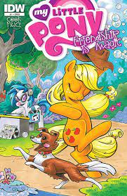 My Little Pony Friendship Is Magic #1 Cover B Apple Jack DJ Pon-3 Winona  Comic Book: Amazon.com: Books