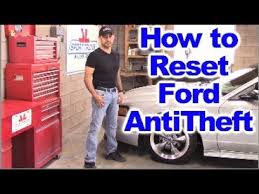 How To Reset The Anti Theft System On Fourth Generation Ford Mustang Youtube