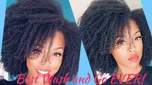 These shampoos detoxify the hair and clean it thoroughly to eliminate any type of residue. Best Wash And Go Ever On 4b 4c Natural Hair Youtube