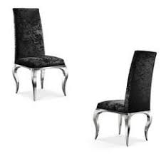 Tricase Modern Dining Chair Upholstered In Crushed Black Velvet Luxury Dining Chair Luxury Chairs Luxury Home Decor