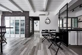 Monochrome is an enduring interiors trend. Inspired By The Industrial Loft Design Concept Often Seen In New York Apartments The Overall Mon House Design Apartment Interior Design Industrial Loft Design