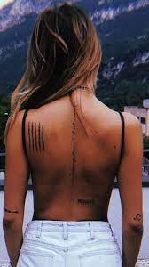 Spine Tattoo Designs That Cool You To The Bone Tattoo Tattoo Tatuagem Spine Tattoos For Women Tattoos Girl Spine Tattoos