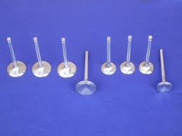 Datsun Roadster 2000 U20 8 pieces oversize swirl cut stainless valve s