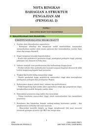 Kalendar sidang ditentukan oleh perdana menteri. Nota Struktur Pengajian Am Penggal 2 Flip Ebook Pages 1 42 Anyflip Anyflip