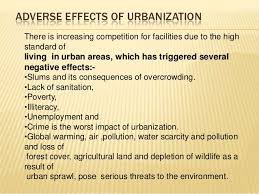 Urbanization Impacts