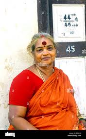 Hindu old lady at Madras Chennai ; Tamil Nadu ; India MR777A Stock Photo -  Alamy