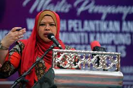 Minister of women, family and community development of malaysia, member of parliament for titiwangsa | ketua srikandi bersatu. Bersatu Elections A Platform To Empower Party Says Rina Harun Malaysia Malay Mail