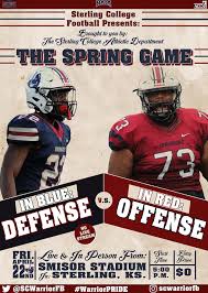 Sterling College Football is...