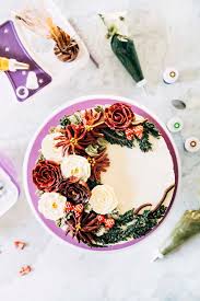 Christmas cake is a type of cake, often fruitcake, served at christmas time in many countries. Christmas Wreath Cake Hummingbird High