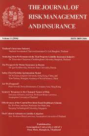 Track citations for all items by rss feed is something missing from the series or not right? Vol 11 No 1 2006 The Journal Of Risk Management And Insurance The Journal Of Risk Management And Insurance