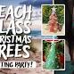 Beach Glass Christmas Trees event in Toledo, OH