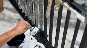 Expertly fabricated and installed by superior craftsman. How To Paint Wrought Iron Railings Housesmarts