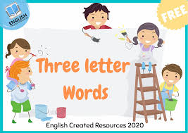 Than normal print to aid young learners, along with simple pictures to assist english language learners. Three Letter Words Worksheets