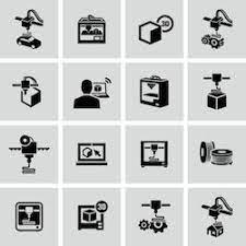Stock Image Industrial 3d Printer 3d Printing Projects Print Images