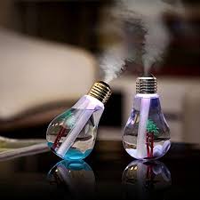Amazon Com Highpot Lamp Shape Decorative Lights Usb Air 7 Colour Diffuser Beatles Humidifier Purifier A Night Light Bulbs Led Night Light Led Night Light Bulb