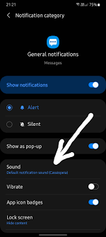 Ranging from notifying you about a whatsapp message, to the announcement of an incoming email, notification sounds have always played a big part in can i revert back to my notification sound? Solved No Individual App Notification Sounds Samsung Community