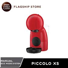 La machine à café nescafé® dolce gusto® genio s plus de krups® est équipée de fonctionnalités avancées que vous adorerez, le tout dans une machine à café à capsules au design compact qui ne manquera pas d'attirer le regard de vos amis. Nescafe Dolce Gusto Piccolo Xs Manual Coffee Machine Red Shopee Malaysia