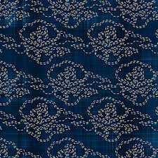 Colorful Fabrics Digitally Printed By Spoonflower Sashiko Kumo Clouds Sashiko Japanese Embroidery Sashiko Embroidery