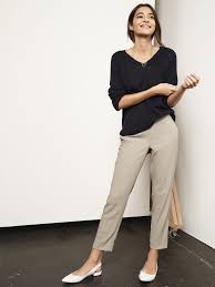 Hayden Pull On Tapered Fit Soft Ankle Pant Banana Republic Factory Ankle Pants Cargo Pants Women Pants