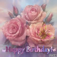 Large collection of the best birthday flowers gifs. Happy Birthday Flowers Picmix